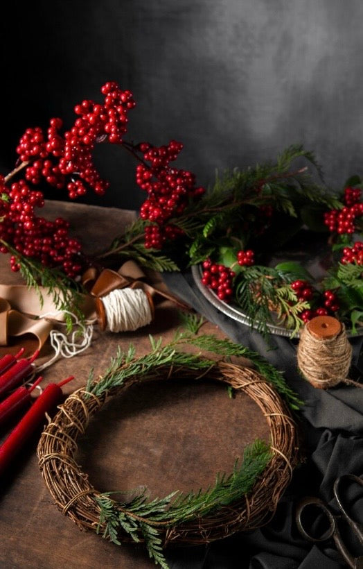 Christmas Wreaths, Handmade  Cards and Afternoon Tea at Dowthorpe Hall - Saturday 12th December, 1-5pm