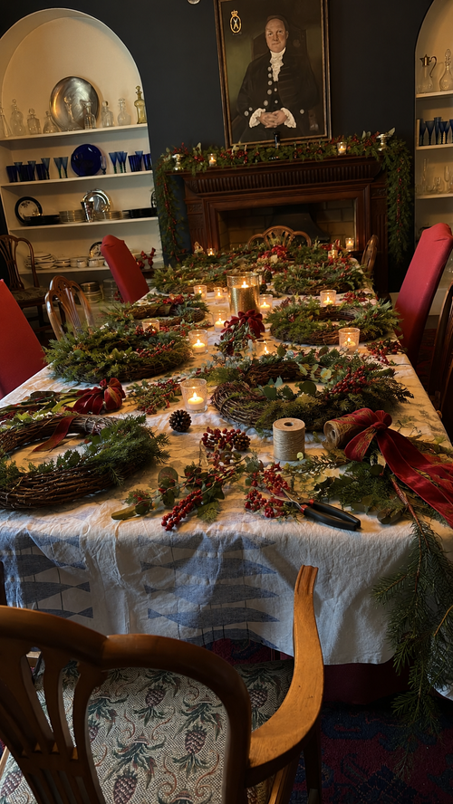 Christmas Wreaths, Handmade  Cards and Afternoon Tea at Dowthorpe Hall - Saturday 12th December, 1-5pm